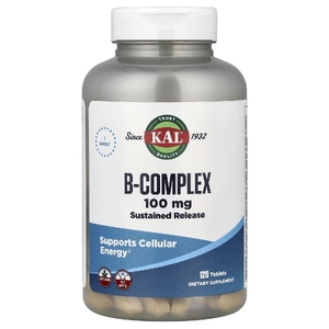 KAL, витамины группы B, 100 мг, 120 таблеток