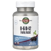 KAL, B6, B12, фолиевая кислота, со вкусом черешни, 60 пастилок (Товар снят с продажи) 