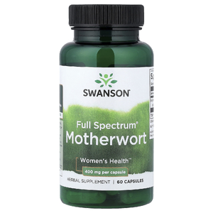 Swanson Vitamins, Full Spectrum®, пустырник, 400 мг, 60 капсул