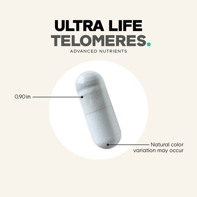 Codeage, Ultra Life Telomeres, 90 растительных капсул