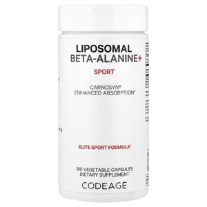 Codeage, Liposomal Beta-Alanine +, Centurion, CarnoSyn, улучшенное усвоение, 180 капсул (533 мг на капсулу)