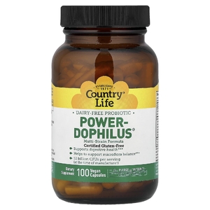 Country Life, Power-Dophilus®, 100 веганских капсул