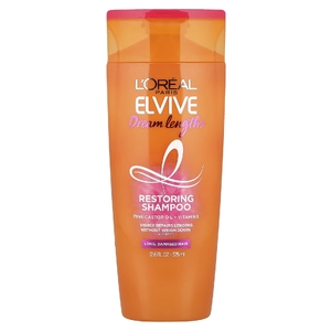 L'Oréal, Elvive, Dream Lengths, восстанавливающий шампунь, для длинных, поврежденных волос, 375 мл (12,6 жидк. Унции) (Товар снят с продажи) 