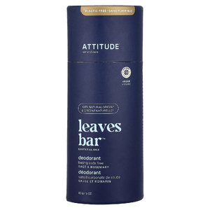 ATTITUDE, Leaves Bar™, дезодорант, шалфей и розмарин, 85 г (3 унции) (Товар снят с продажи) 
