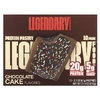 Legendary Foods, протеиновое пирожное, шоколадный торт, 10 шт. по 61 г (2,2 унции)
