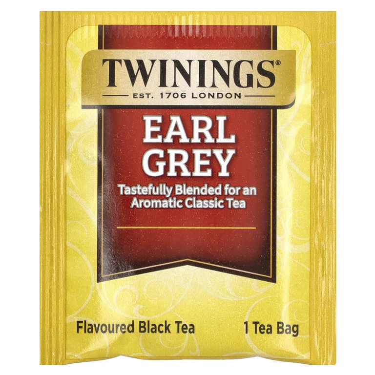 Twinings, Черный чай Earl Grey, 100 чайных пакетиков, 200 г (7,05 унции)