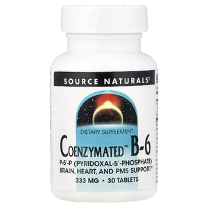 Source Naturals, витамин B6, 30 таблеток