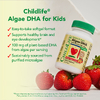 ChildLife Essentials, ДГК из водорослей с витамином А и лютеином, натуральные ягоды, 60 мягких таблеток