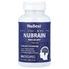 NuBest, Nubrain, добавка для мозга, 60 вегетарианских капсул