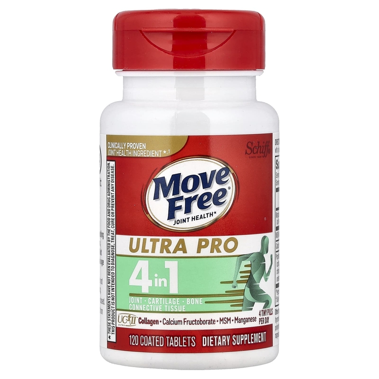 Schiff, Move Free®, суставы, здоровье суставов, Ultra Pro, 120 таблеток, покрытых оболочкой