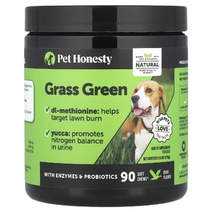 Pet Honesty, Grass Green, для собак, утка, 90 жевательных таблеток, 270 г (9,5 унции)