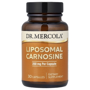 Dr. Mercola, Липосомальный карнозин, 250 мг, 30 капсул (Товар снят с продажи) 
