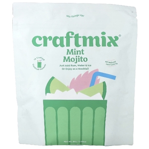 Craftmix, Коктейльная смесь, мятный мохито, 12 пакетиков, 84 г (2,96 унции) (Товар снят с продажи) 