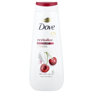 Dove, восстанавливающий гель для душа, вишня и молоко из чиа, 20 жидк. унций