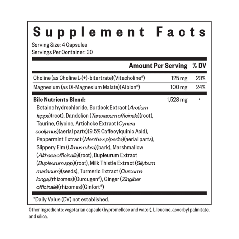 Seeking Health, питательные вещества для желчи, 120 капсул