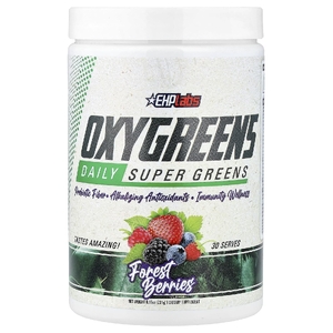 EHPlabs, OxyGreens, ежедневная суперзелень, со вкусом лесных ягод, 231 г (8,15 унции) (Товар снят с продажи) 