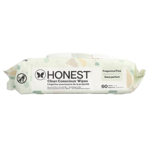 The Honest Company, Clean Conscious™, салфетки, без отдушки, 60 шт. (Товар снят с продажи) 