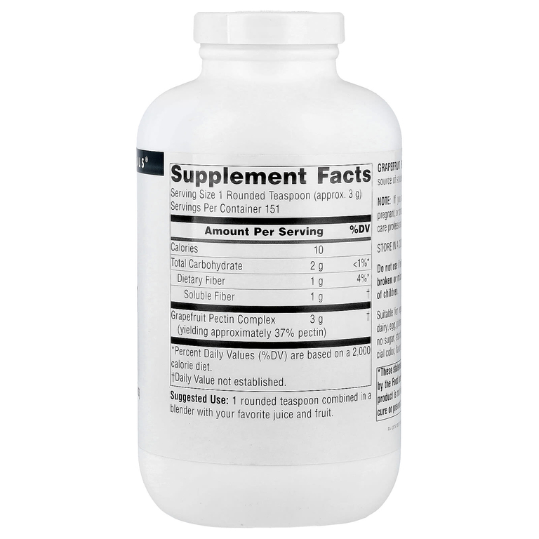 Source Naturals, грейпфрутовый пектин в порошке, 453,6 г (16 унций)