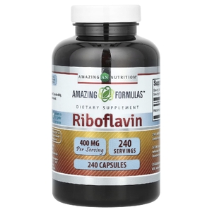 Amazing Nutrition, Рибофлавин, 400 мг, 240 капсул