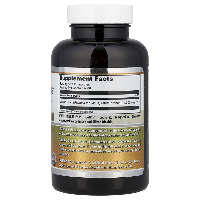 Amazing Nutrition, мастиковая смола, 120 капсул (500 мг в каждой капсуле)