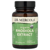 Dr. Mercola, экстракт органической родиолы, 30 капсул (340 мг в 1 капсуле)