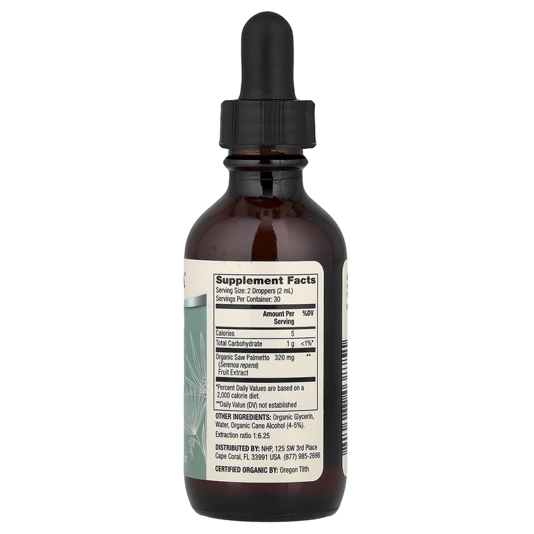 Dr. Mercola, органическая сереноя, капли, 60 мл (2 жидк. унции)