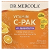 Dr. Mercola, витамин C-PAK с кверцетином, натуральный апельсиновый вкус, 30 пакетиков по 5,12 г (0,18 унции)