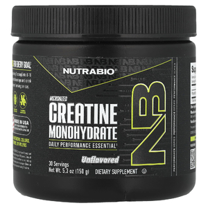 NutraBio, Performance, микронизированный моногидрат креатина, 150 г (5,3 унции)