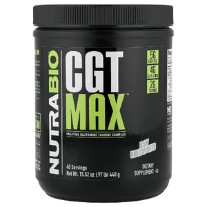 NutraBio, CGT MAX™, необработанный без добавок, 440 г (0,97 фунта)