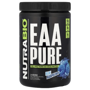NutraBio, EAA Pure, голубая малина, 393 г (0,87 фунта)