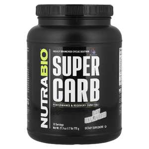 NutraBio, Super Carb, сырые без добавок, 775 г (1,7 фунта)