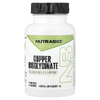 NutraBio, бисглицинат меди, 90 капсул (3 мг в 1 капсуле)