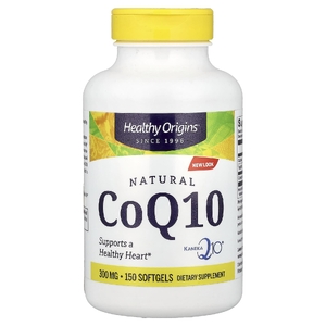 Healthy Origins, натуральный коэнзим Q10, 300 мг, 150 капсул