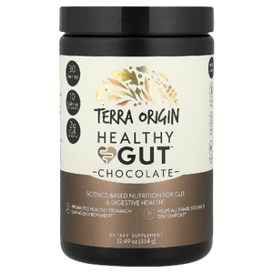 Terra Origin, добавка для здоровья кишечника, с шоколадным вкусом, 354 г (12,49 унции)