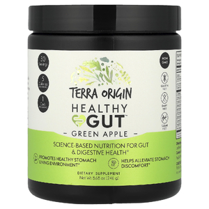 Terra Origin, добавка для здоровья кишечника, со вкусом зелёного яблока, 246 г (8,68 унции)