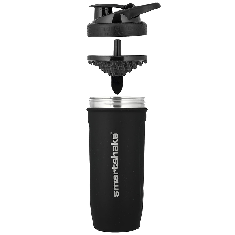 Smartshake, Reforce из нержавеющей стали, черный, 900 мл (30 унций)