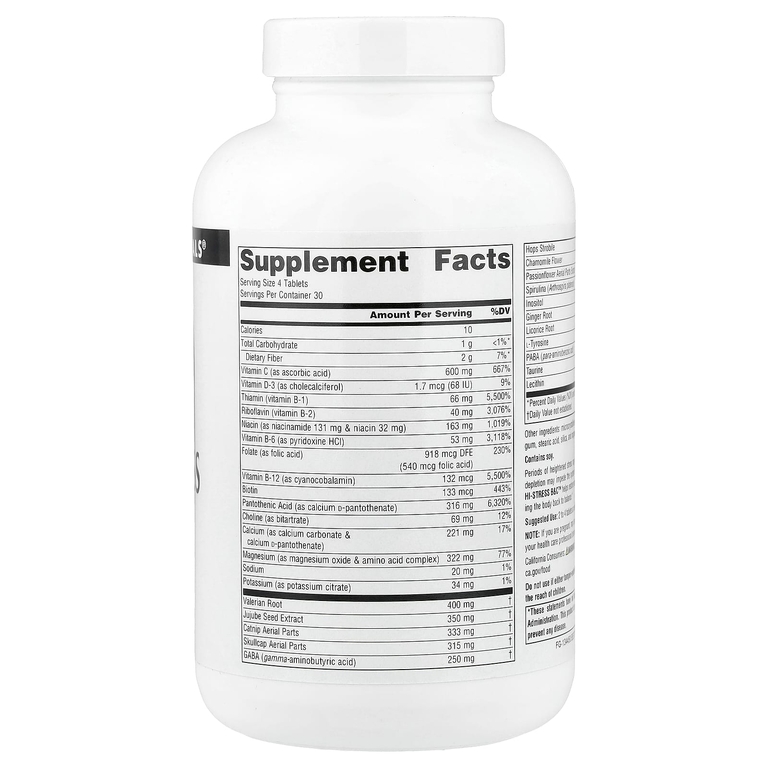 Source Naturals, комплекс с травами для восстановления организма во время стресса, 120 таблеток