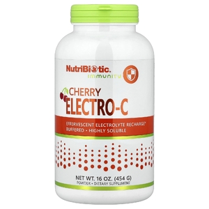 NutriBiotic, Immunity, Cherry Electro-C, вишня, вишневый вкус, 454 г (16 унций)
