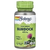 Solaray, True Herbs, лопух, 425 мг, 100 растительных капсул