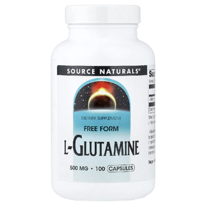 Source Naturals, L-глутамин, 500 мг, 100 капсул