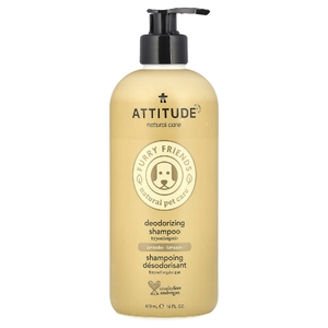ATTITUDE, Furry Friends, Natural Pet Care, дезодорирующий шампунь, лаванда, 473 мл (16 жидк. унц.)