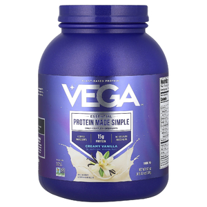 Vega, протеин на растительной основе, со вкусом ванили, 1,8 кг (4 фунта, 0,1 унции)