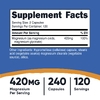 Nutricost, магний+, 240 капсул (210 мг в 1 капсуле)