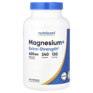 Nutricost, магний+, 240 капсул (210 мг в 1 капсуле)