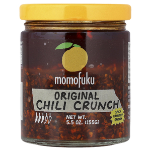Momofuku, оригинальный хрустящий чили, 120 г (5,5 унции) (155 г)
