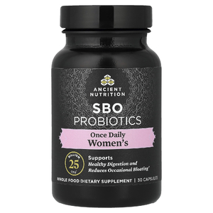 Ancient Nutrition, SBO Probiotics, Once Daily Women's, 25 млрд КОЕ, 30 капсул