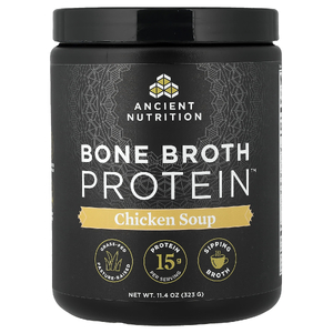 Ancient Nutrition, Bone Broth Protein™, куриный бульон, 323 г (11,4 унции)