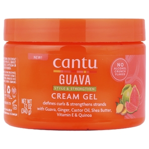 Cantu, крем-гель с гуавой, для укладки и укрепления волос, 340 г (12 унций)