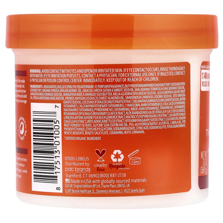 Cantu, Масло ши, увлажняющий гель-фиксатор, 370 г (13 унций)