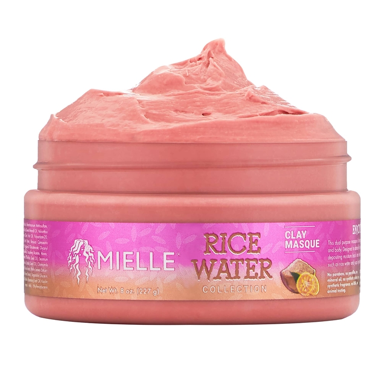 Mielle, Rice Water Collection, глиняная маска, 227 г (8 унций) (Товар снят с продажи) 